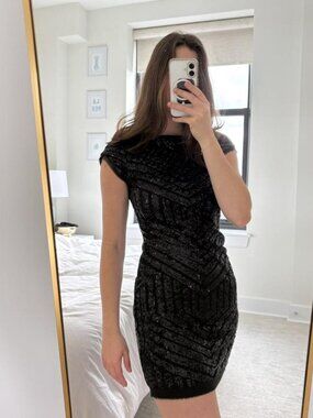 Vince Camuto Women's Black Dress